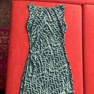 DVF silk jersey dress